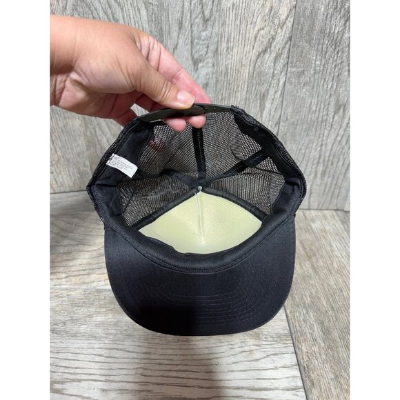 Vintage Cayman Islands Rope Trucker Mesh Back Snapback Hat 90s Y2K - Picture 4 of 7